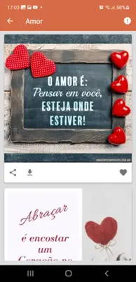 Imagens e Frases android App screenshot 5