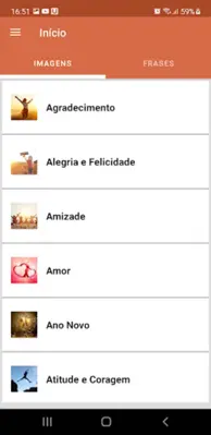 Imagens e Frases android App screenshot 6